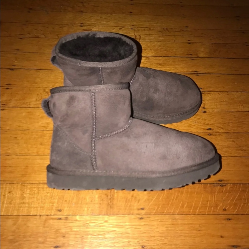 Brown classic mini Ugg boots